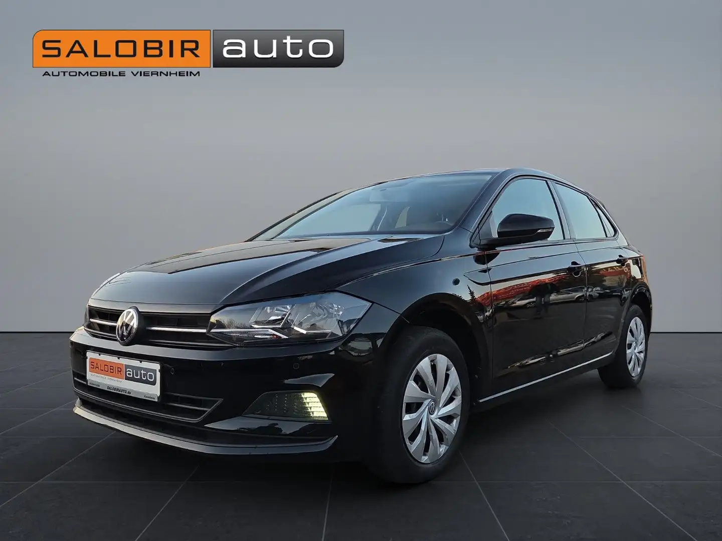 Volkswagen Polo VI 1.6 TDI Comfortline DSG Sitzheizung 1.Hd Schwarz - 1