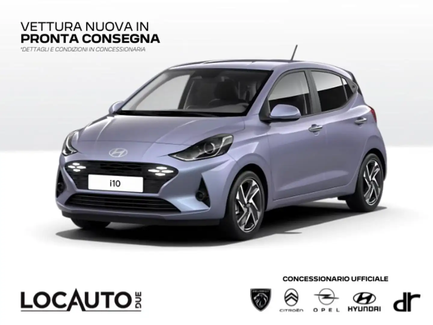 Hyundai i10 1.0 mpi Connectline 63cv Bianco - 1