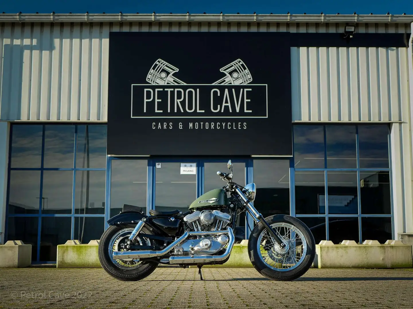 Harley-Davidson Sportster 883 - Custombuild in 2022 Vert - 1