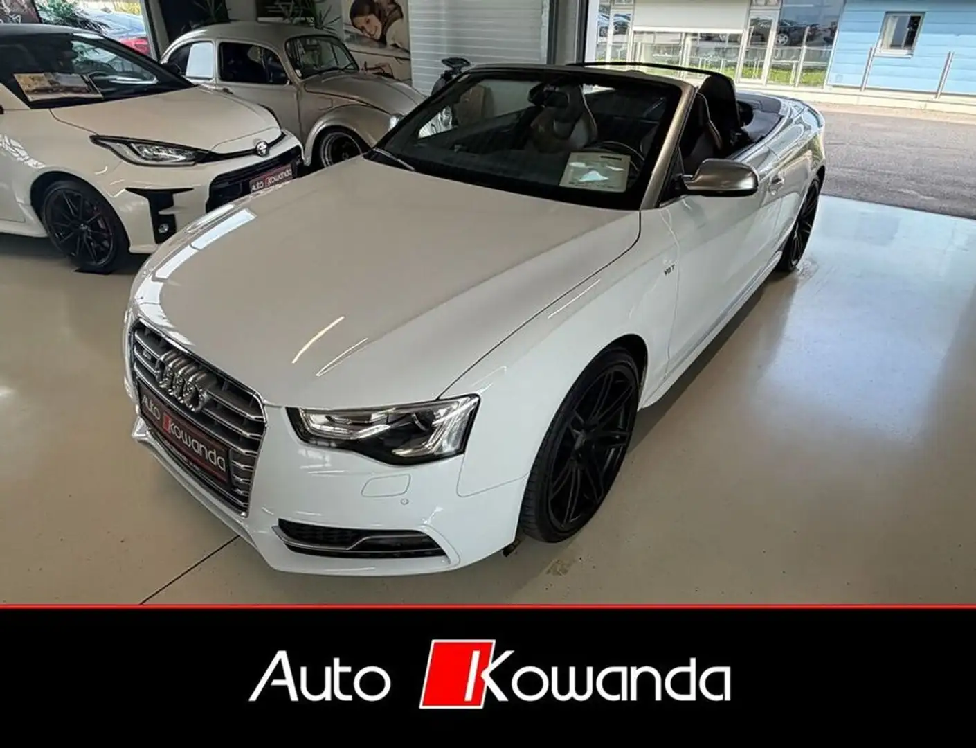 Audi S5 A5 3.0 TFSI Cabrio Quattro -Top Ausstattung Weiß - 2