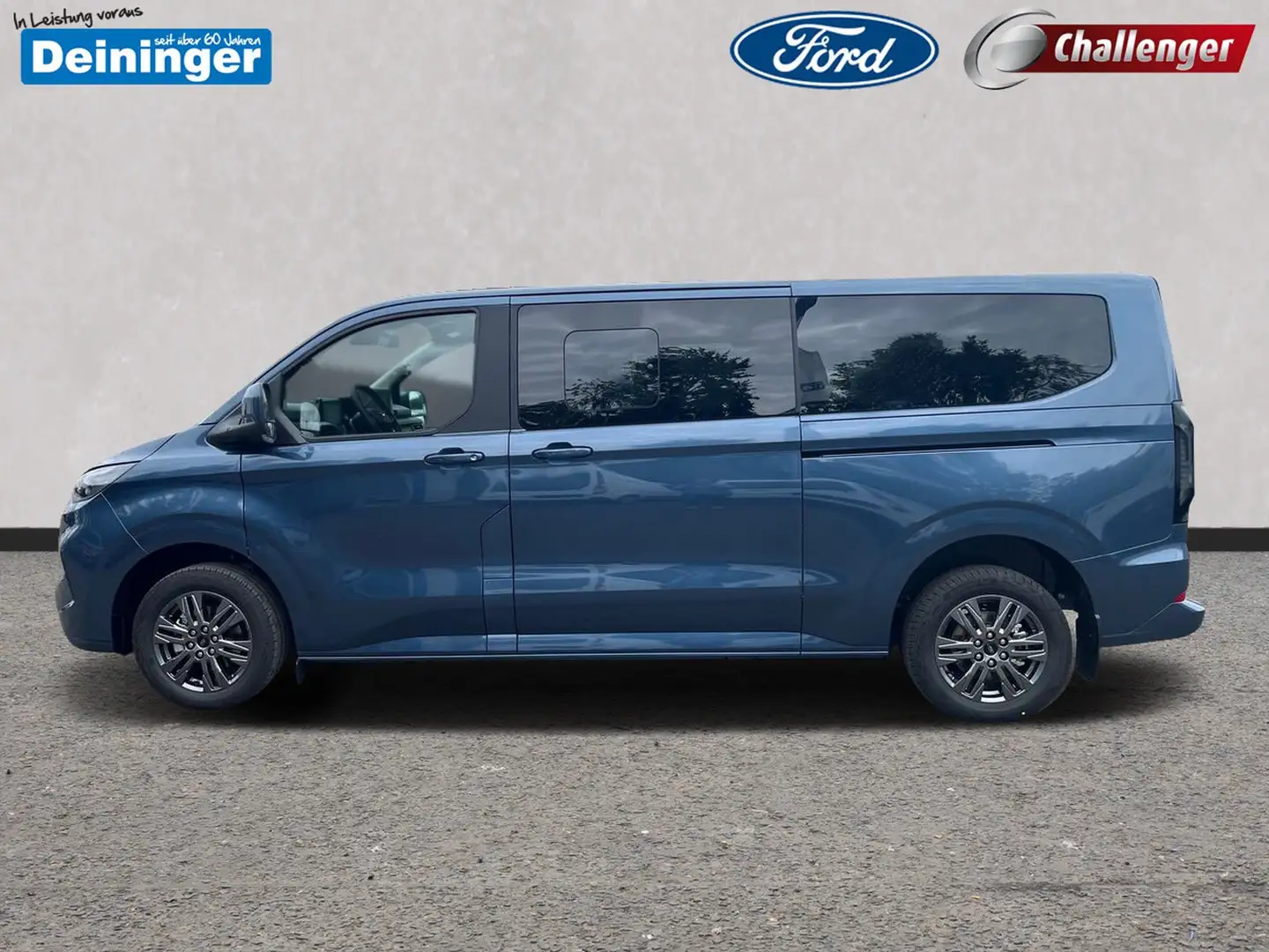 Ford Tourneo Custom 2.0 l EcoBlue Bus Titanium 320 L2H1 TECHNOLOGIE-PA Azul - 2