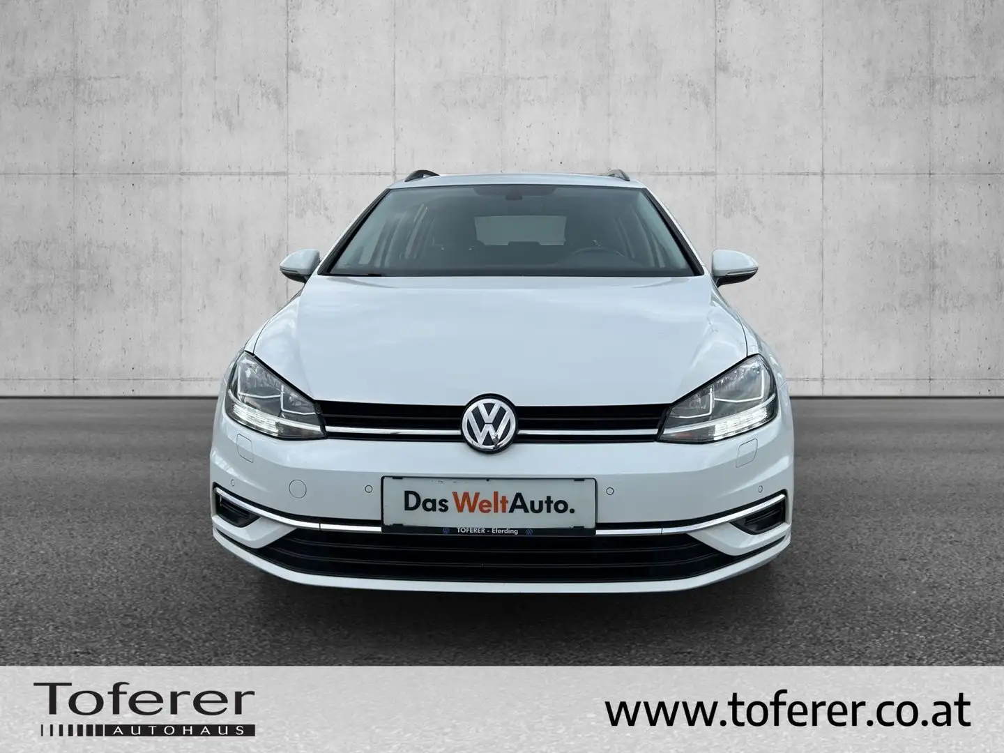 Volkswagen Golf Variant Comfortline TDI SCR DSG Weiß - 2