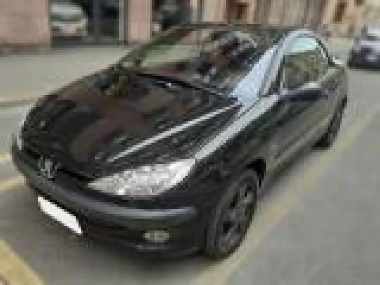 Peugeot 206 1.6 16V CC Zwart - 1