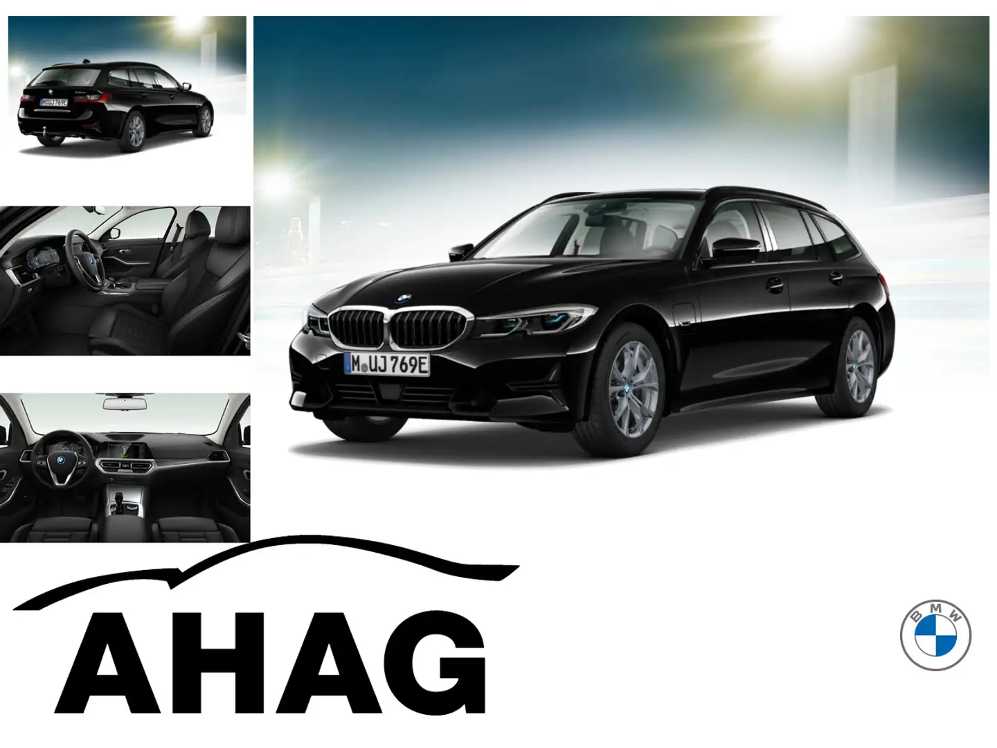 BMW 330 e Touring Sport Line Automatic Innovationsp. Schwarz - 1