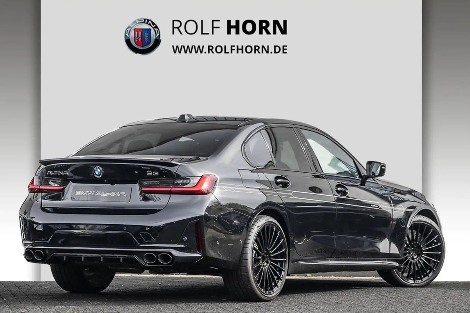 Alpina B3 3.0 Allrad Nav HUD Leder Glasdach LED Har/Kar Schwarz - 2