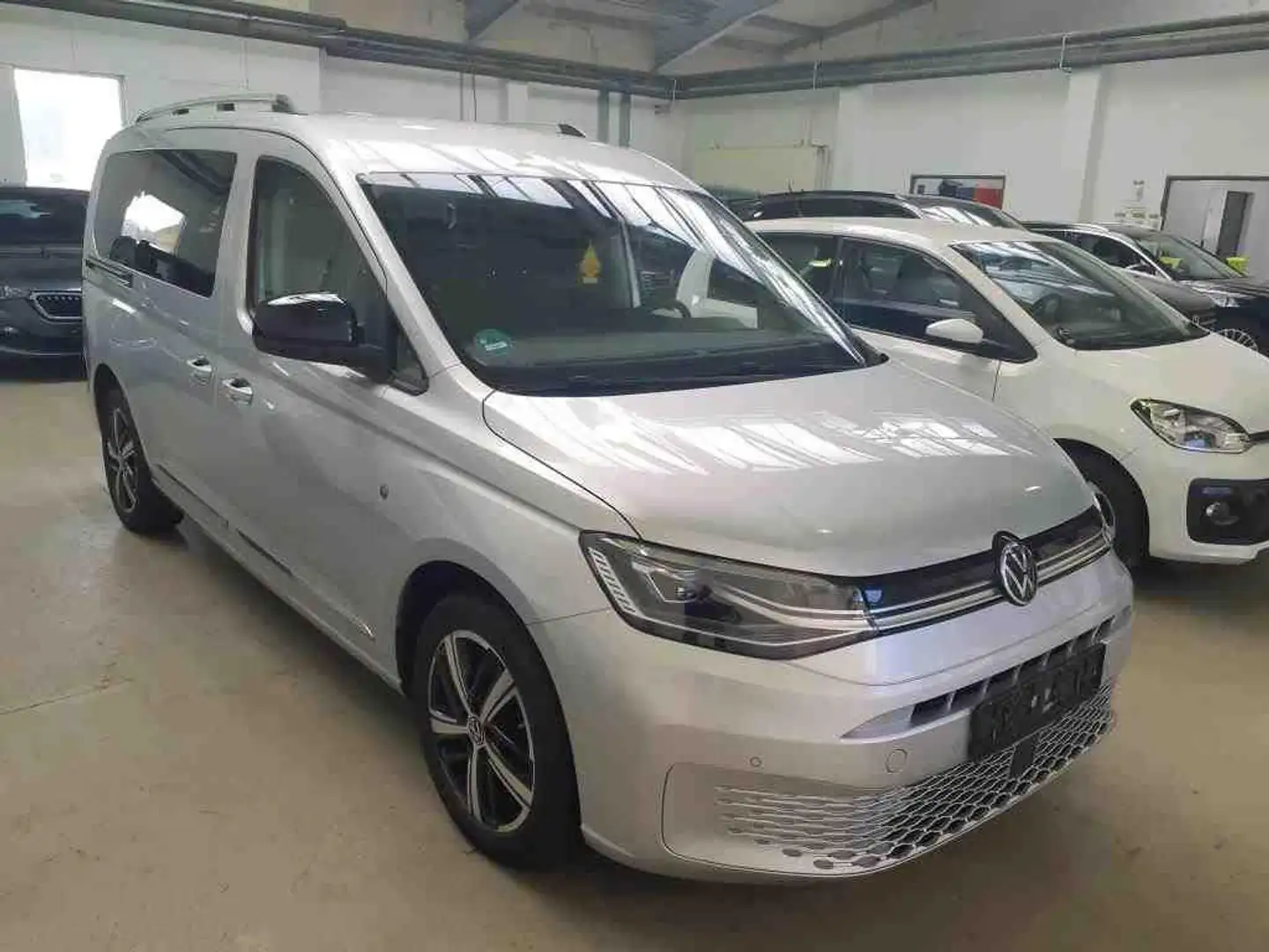 Volkswagen Caddy TDI Style DSG 7SITZ A-LEDER TEMPOMAT Argento - 1