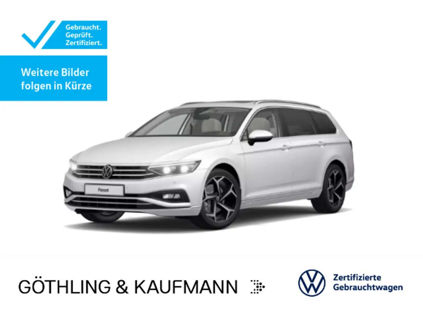 Volkswagen Passat Variant Elegance 1.5 TSI DSG*NAVI*PANO*AH Weiß - 1