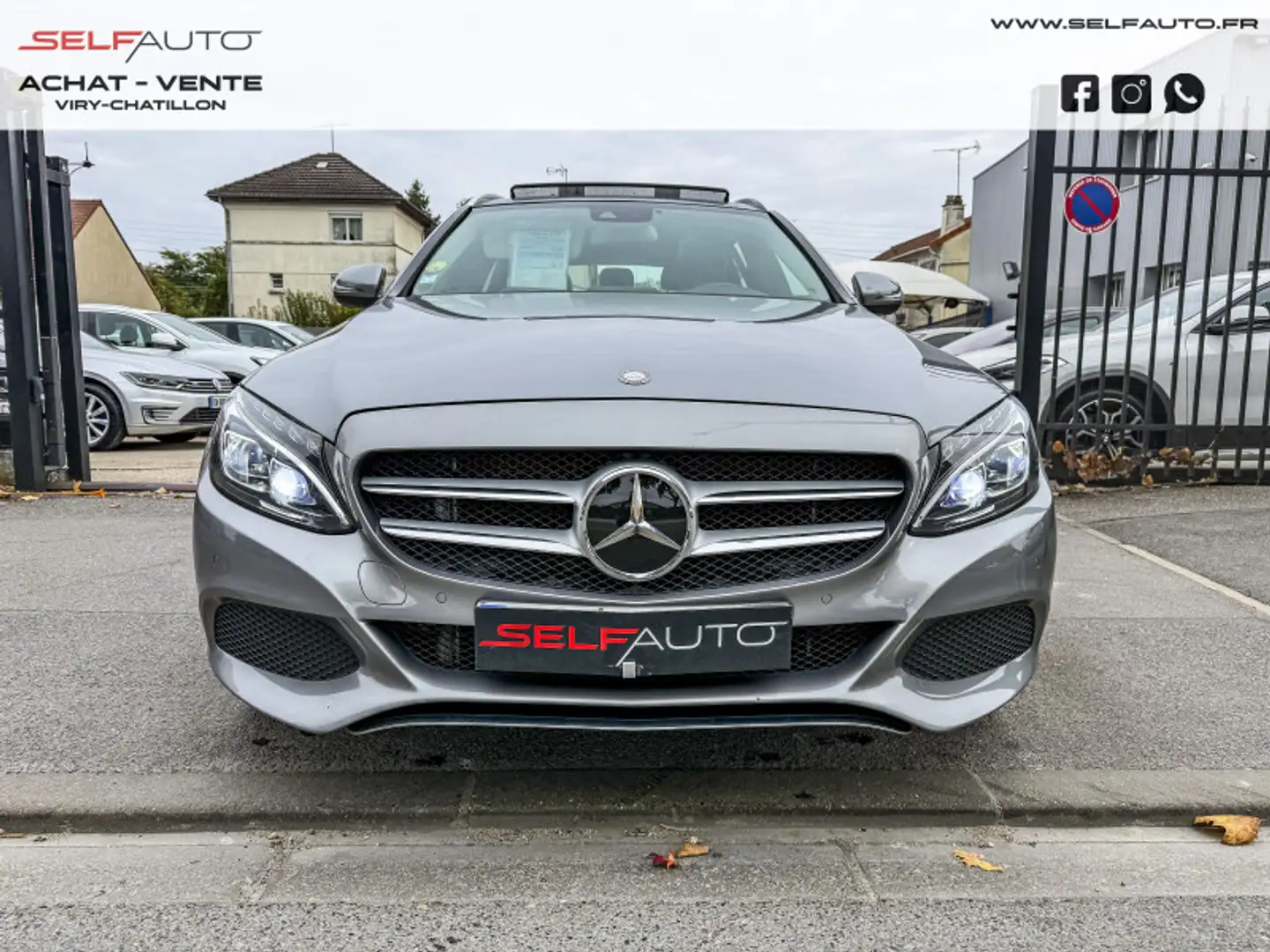 Mercedes-Benz C 220 220 D FASCINATION 4MATIC 7G-TRONIC PLUS Gris - 2