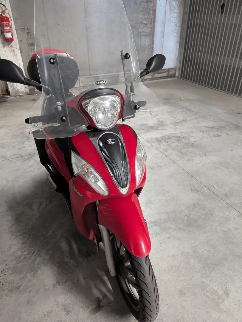Kymco People 125 Červená - 2