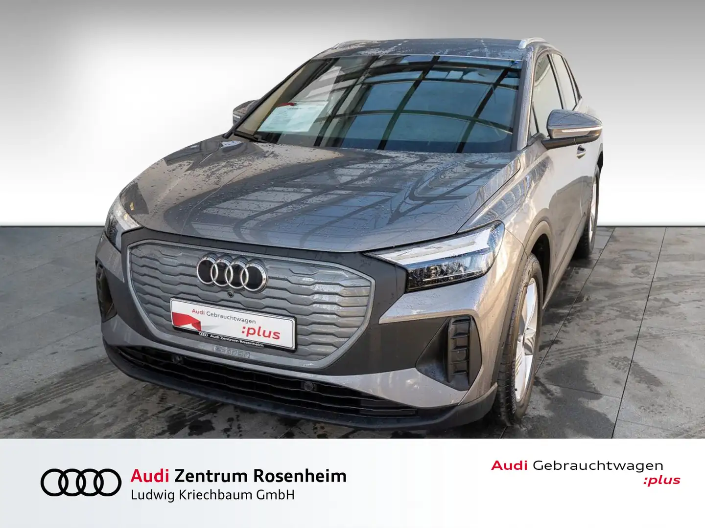 Audi Q4 e-tron e-tron 40 (Navi+,KS,S line Int.,RFK,VZE,ACC,sou Grau - 1