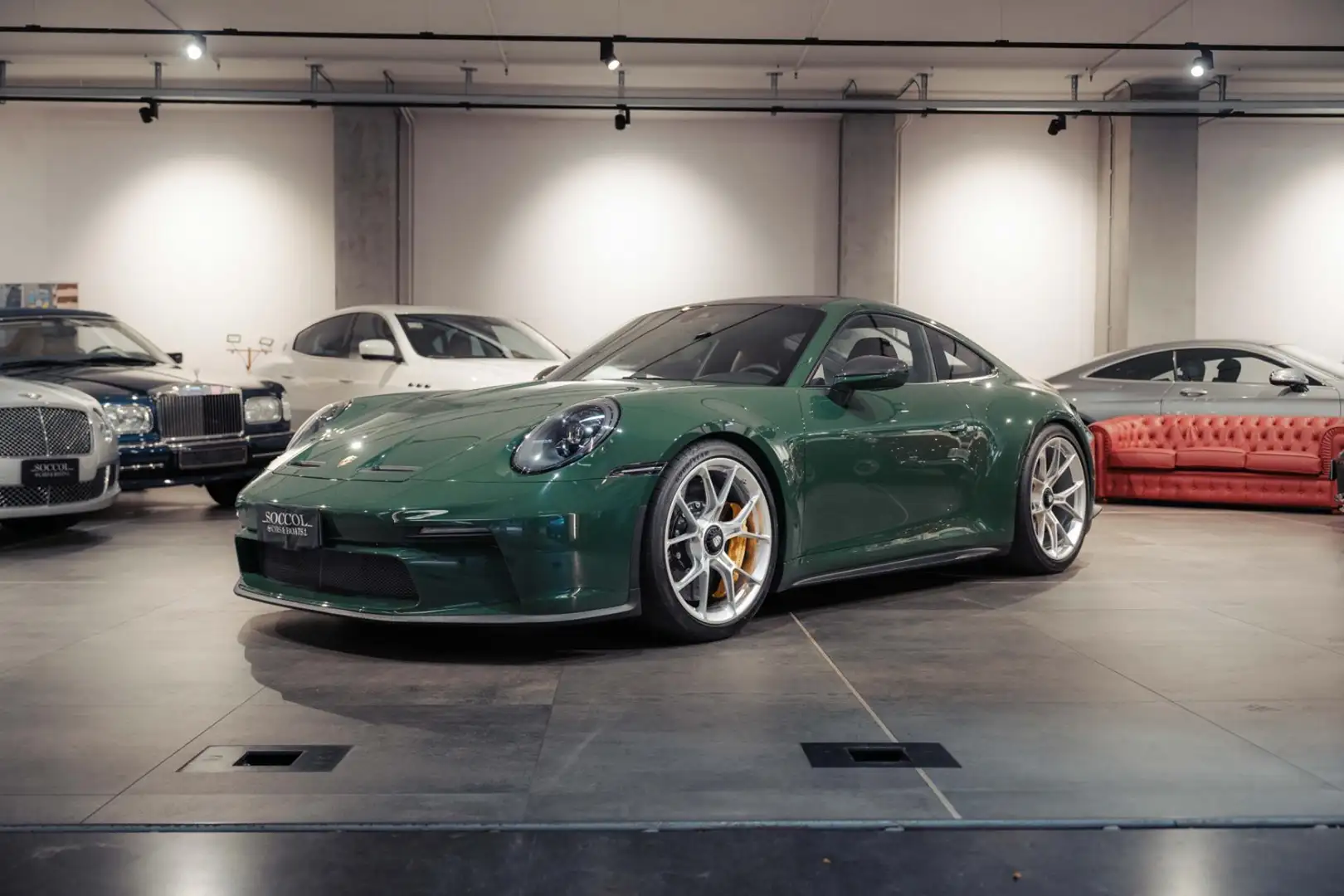 Porsche 992 GT3 Touring*MANUALE*LIFT*CARBO*TETTO CARBONIO* Grün - 1