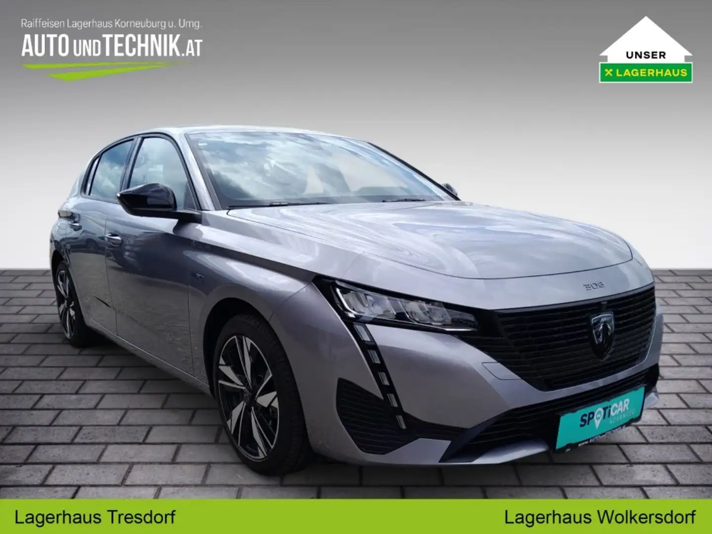 Peugeot 308 Active PK Hyb.180 AT8 Grau - 1