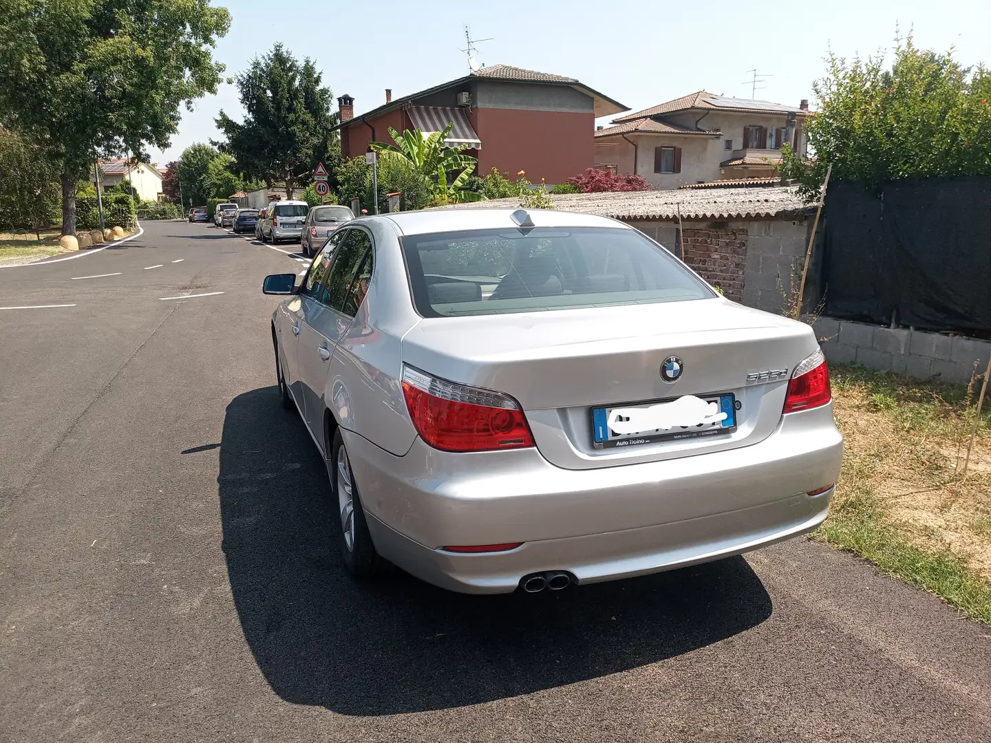 BMW 525 Serie 5 E60 2007 Berlina 525d Eletta Grijs - 2