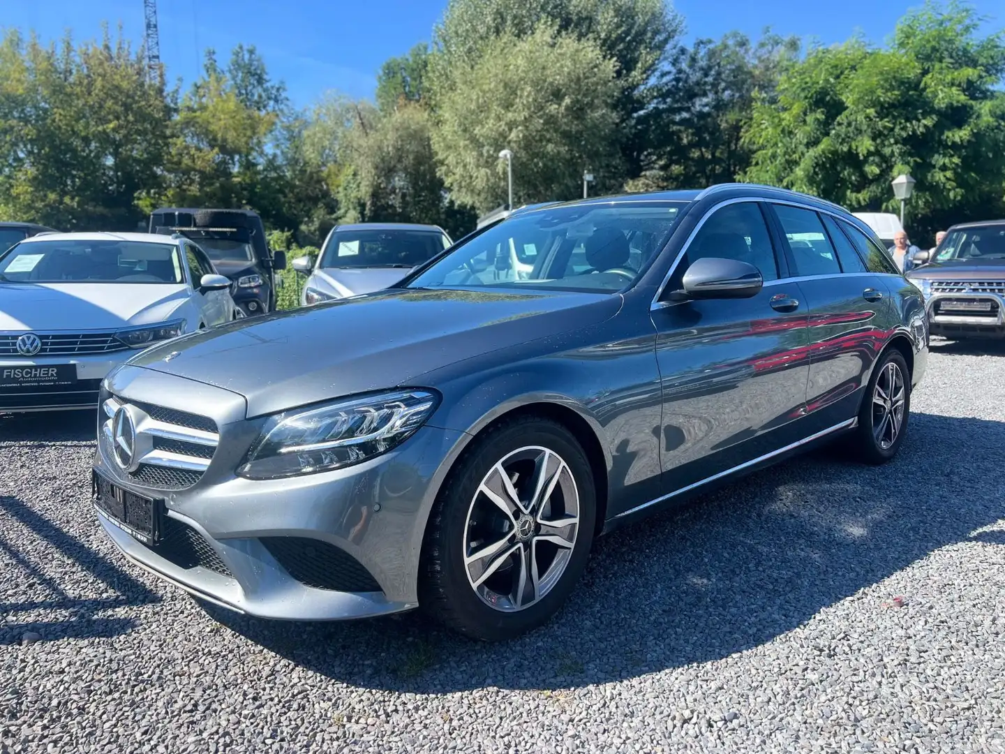Mercedes-Benz C 180 T-Modell  Avantgarde+LED+LEDER+AMBIE+NAVI Gris - 1