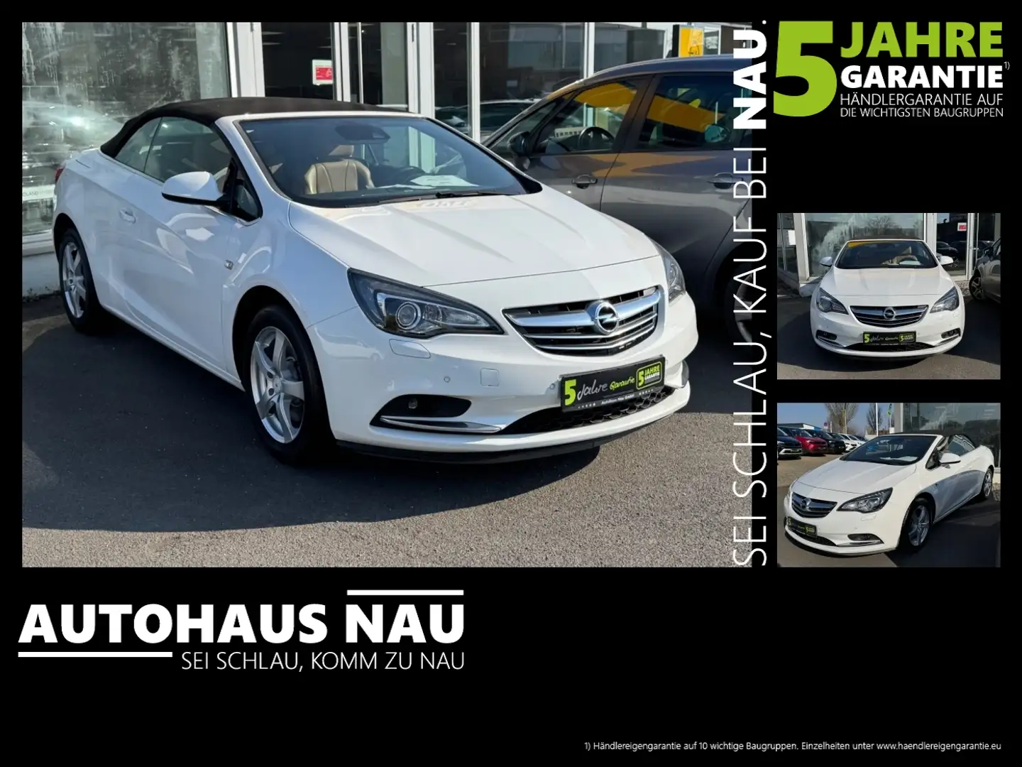 Opel Cascada Turbo Ultimate Top-Ausstattung Blanco - 1