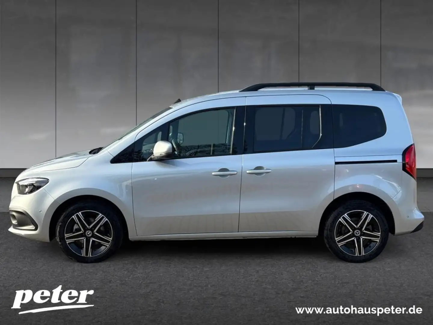 Mercedes-Benz T-Klasse T 180 d PROGRESSIVE EDITION 7GT+LED+AHK+KAMERA+NAV Silber - 2