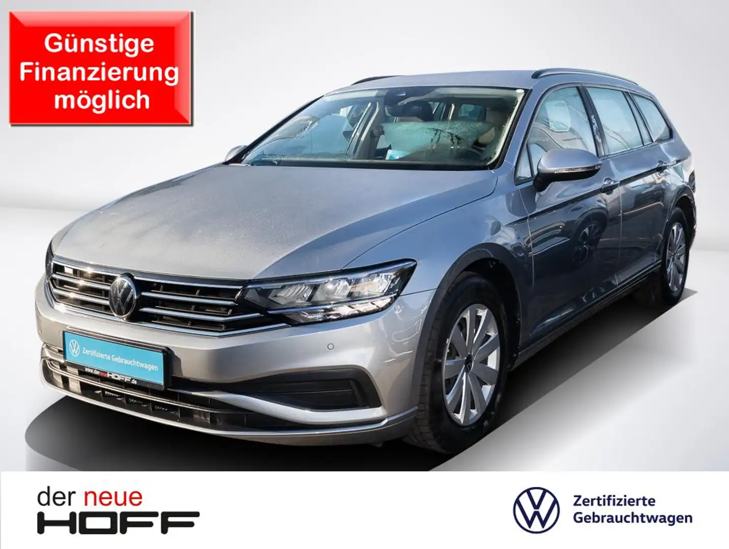 Volkswagen Passat Variant 1.5 TSI DSG LED Kamera Navi App-Con. Argent - 1