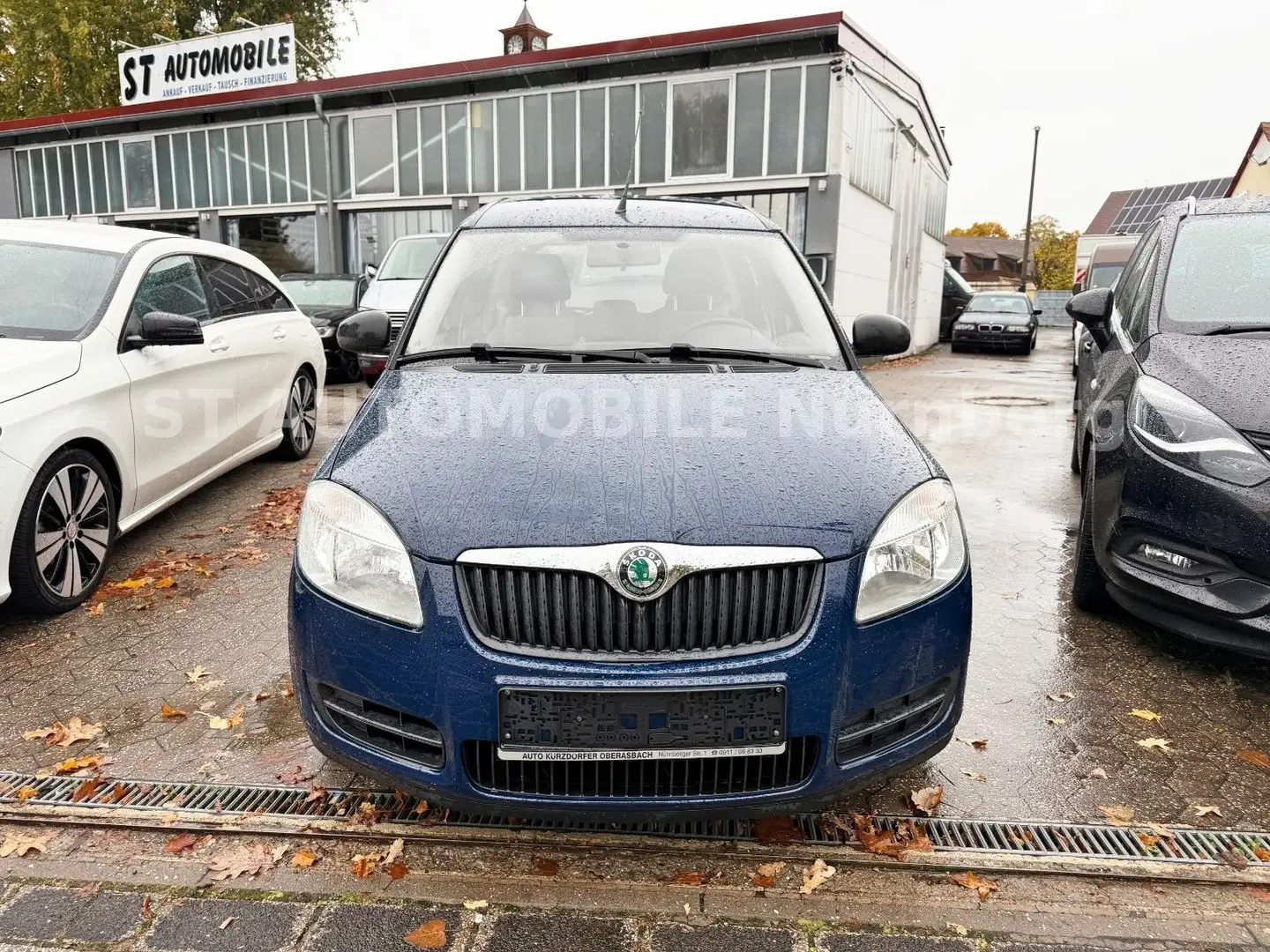 Skoda Roomster 1.4 16V Plus Edition*AHK*KLIMA* Azul - 2