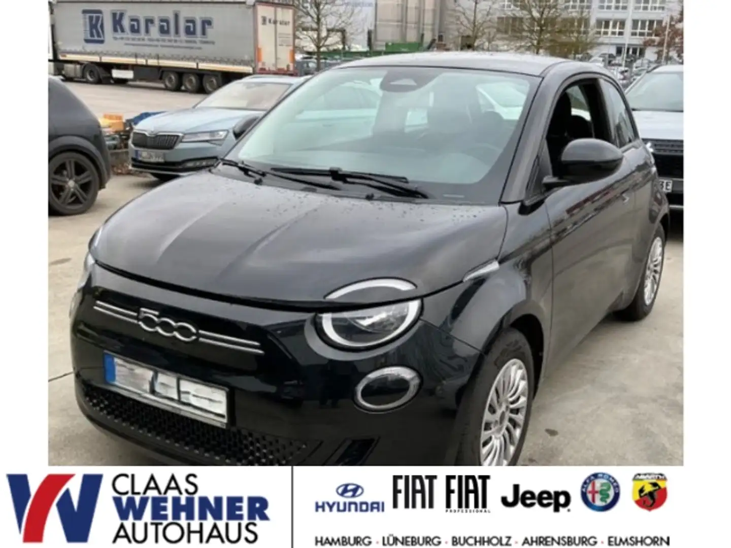 Fiat 500e Action Android Apple CarPlay DAB+ Schwarz - 1