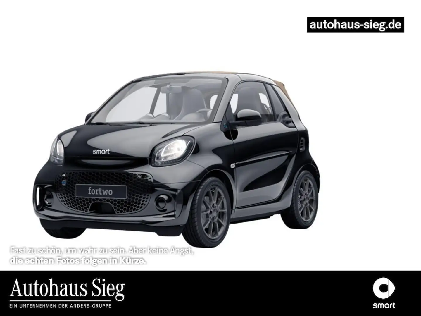 smart forTwo EQ PRIME+COOL&AUDIO+SHZ+22kW+Tempomat Noir - 1