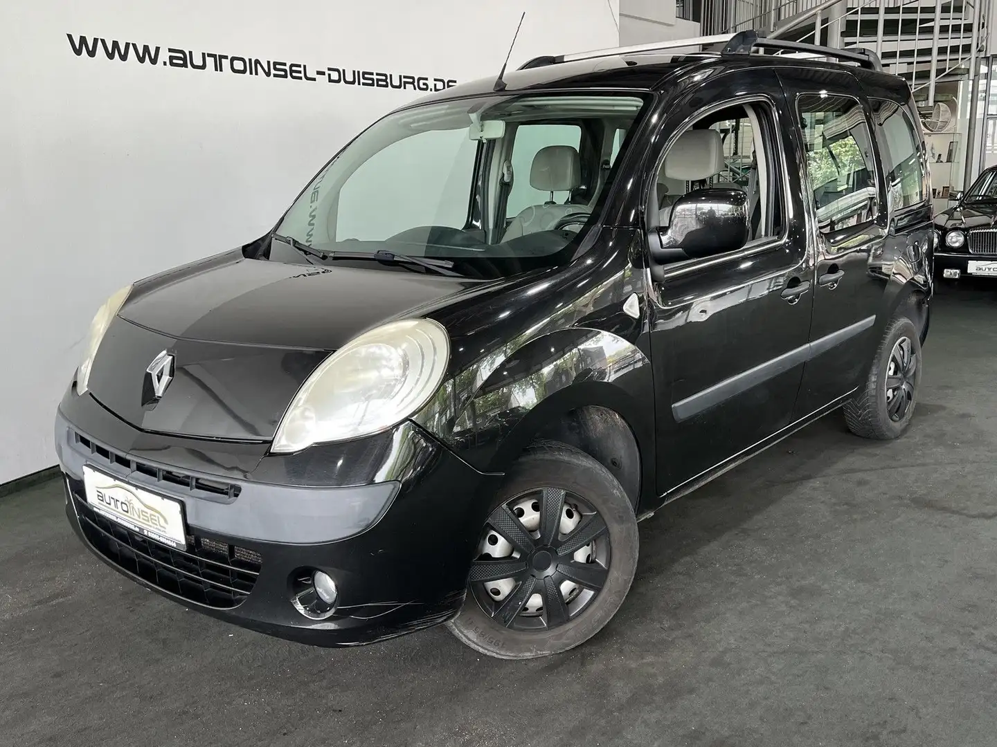 Renault Kangoo Happy Family 1.6 2xSchiebetür Klima Schwarz - 1