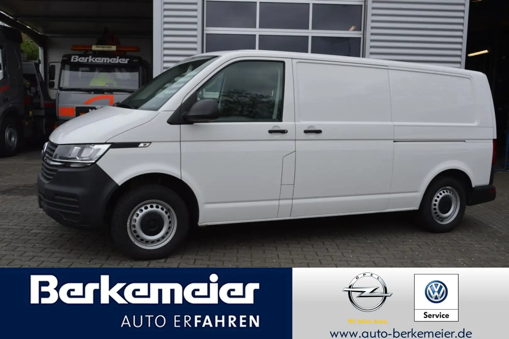 Volkswagen T6.1 Transporter ABTe Transporter Kasten PDC V + H / Klima / L+R Sc Alb - 1