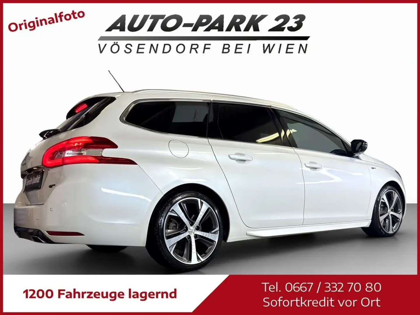 Peugeot 308 308 SW 2.0 HDi Autom.*GT-LINE*LEDER*KAMERA*NAVI Weiß - 2