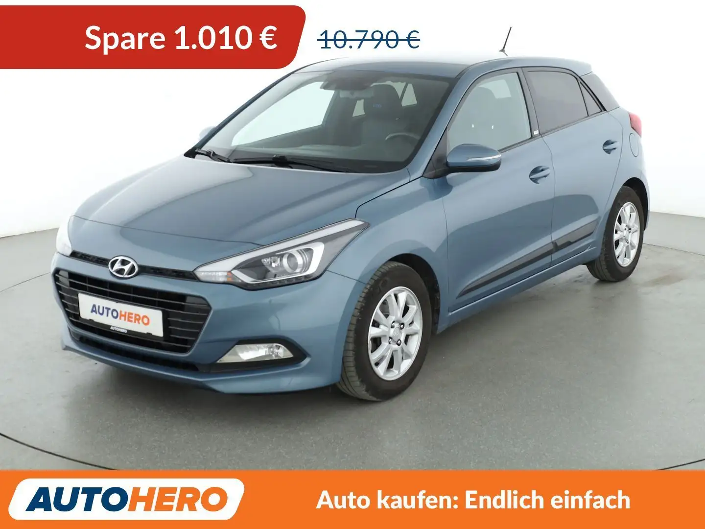 Hyundai i20 1.0 TGDI Passion blue *TEMPO*PDC*SHZ* Blau - 1