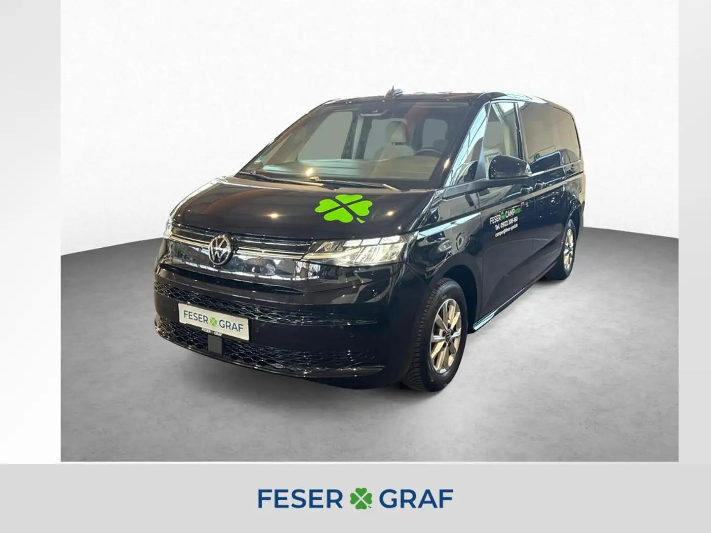 Volkswagen T7 Multivan Life 2.0 TDI 7-DSG LÜ PDC Klima Kamera Navi Schwarz - 1