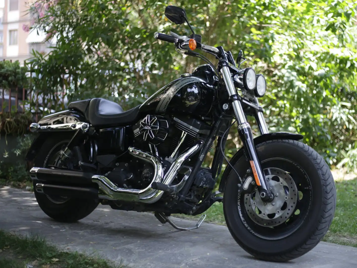 Harley-Davidson Dyna Fat Bob FXDF 103 2014 Negro - 1
