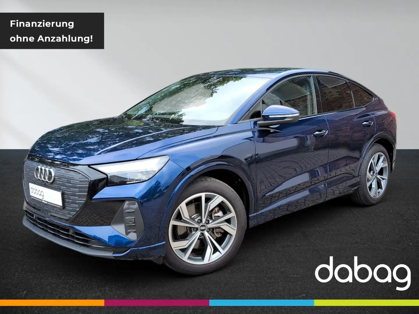 Audi Q4 e-tron Sportback 40 / Wärmepumpe / Navi Bleu - 1