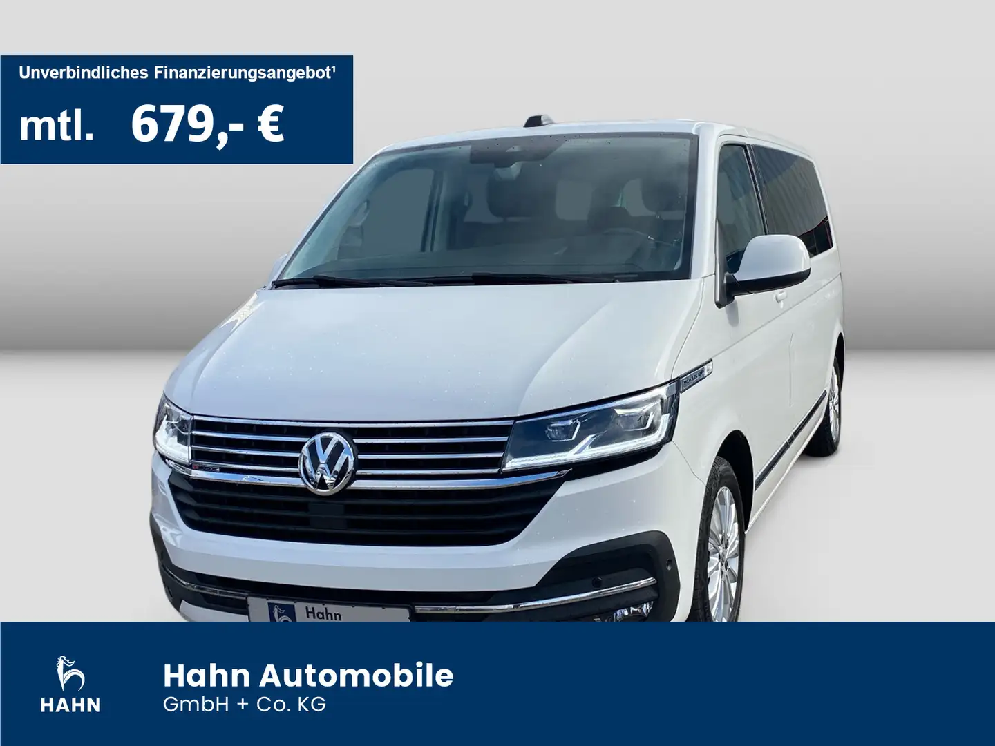 Volkswagen T6.1 Multivan 2.0TDI 4M Gen.Six ACC AHK Cam LED Weiß - 1