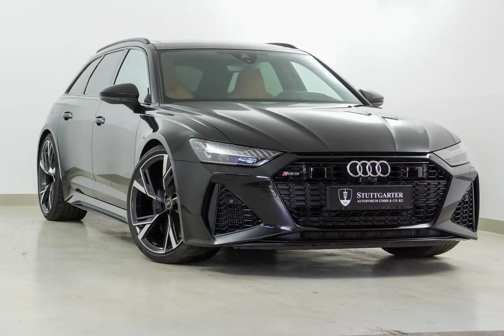 Audi RS6 RS 6 qua Pano Head-up 360K Dynamik B&O ACC Laser Schwarz - 1