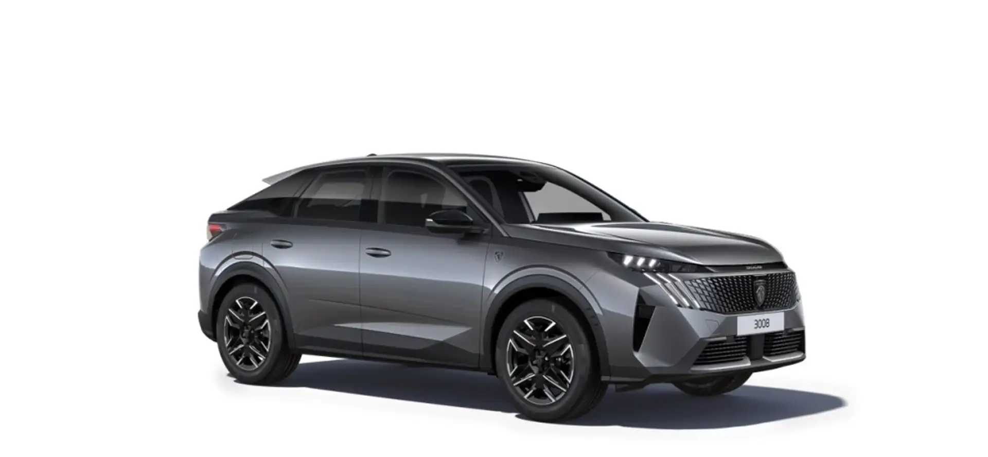 Peugeot 3008 Hybrid 136 Allure eDCS6 Gris - 1