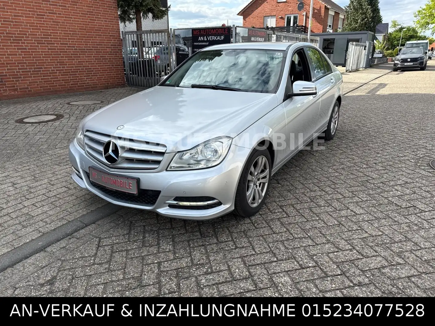 Mercedes-Benz C 220 CDI*170-PS*BLUEEFFICIENCY*LIMOUSINE* Silber - 1