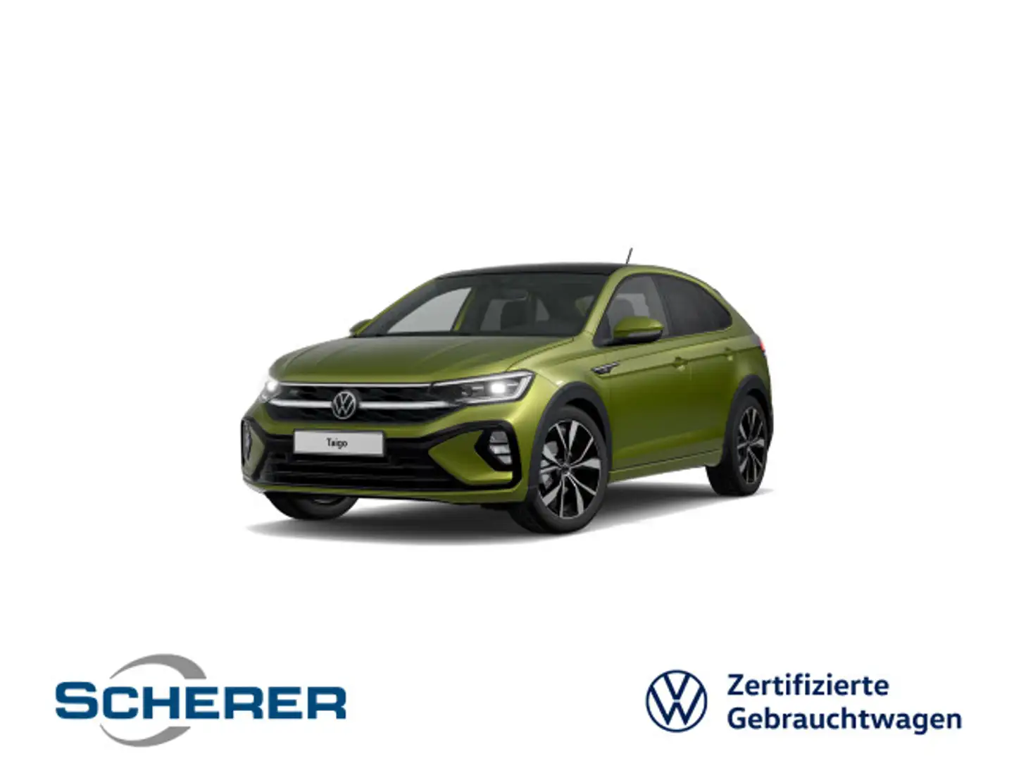 Volkswagen Taigo R-Line 1.5 TSI DSG NAVI PANO REAR VIEW IQ. Grün - 1