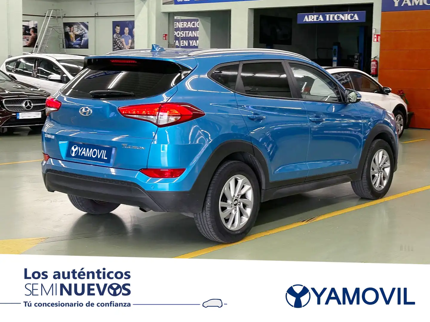 Hyundai TUCSON 1.7CRDI BD Link Sky 4x2 115 Azul - 2