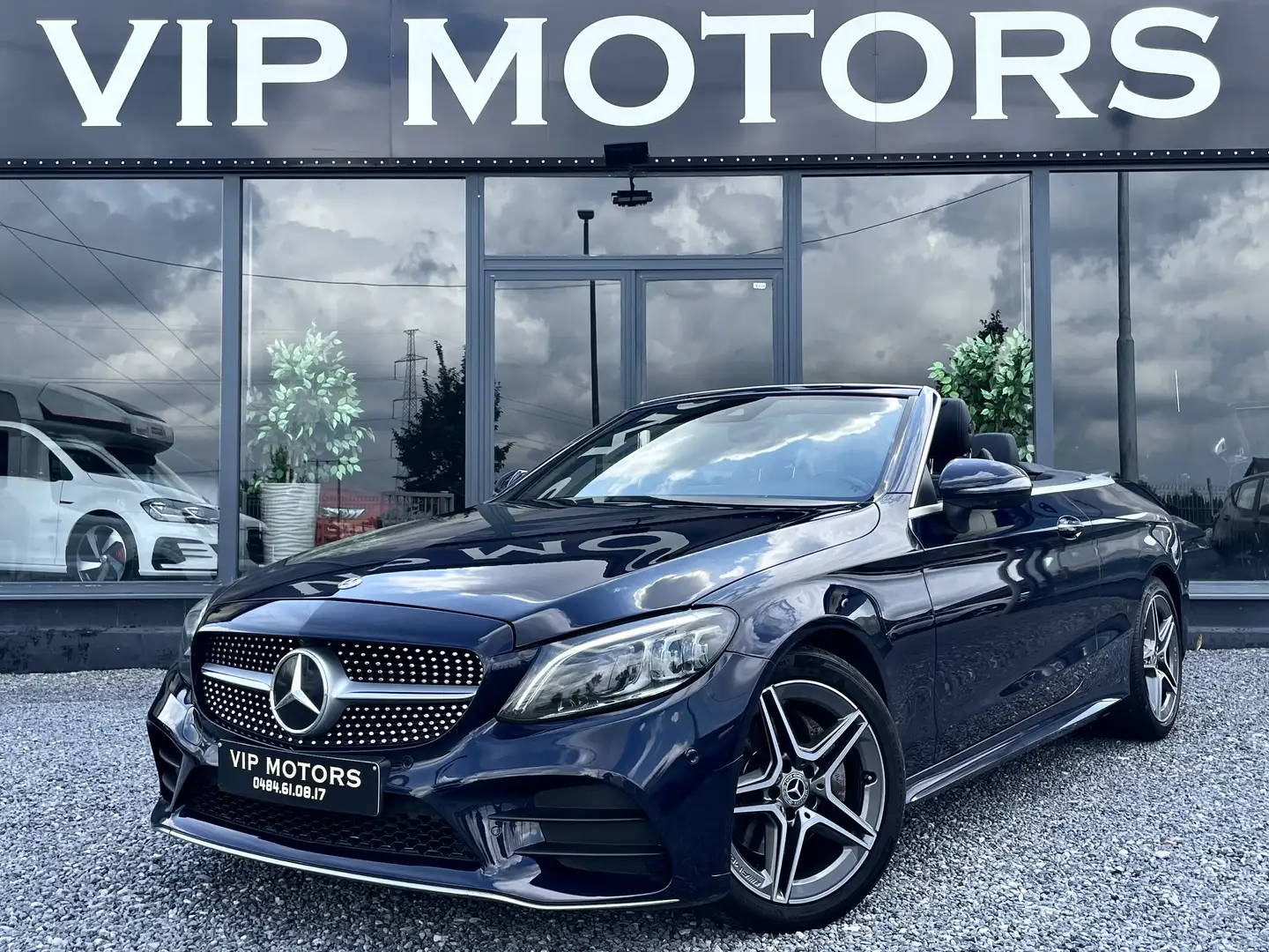 Mercedes-Benz C 220 AMG // BURMESTER // CARNET COMPLET MERCEDES Blau - 1