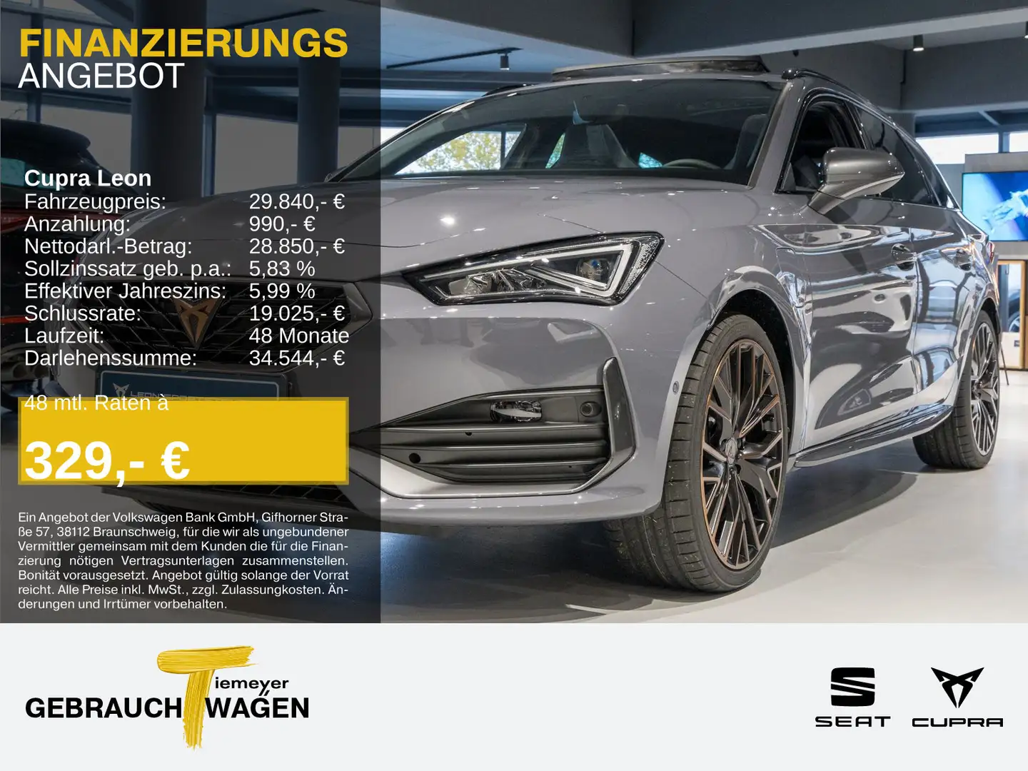 CUPRA Leon Sportstourer 1.4 e-HYBRID DSG VZ LED* KAMER Grijs - 1