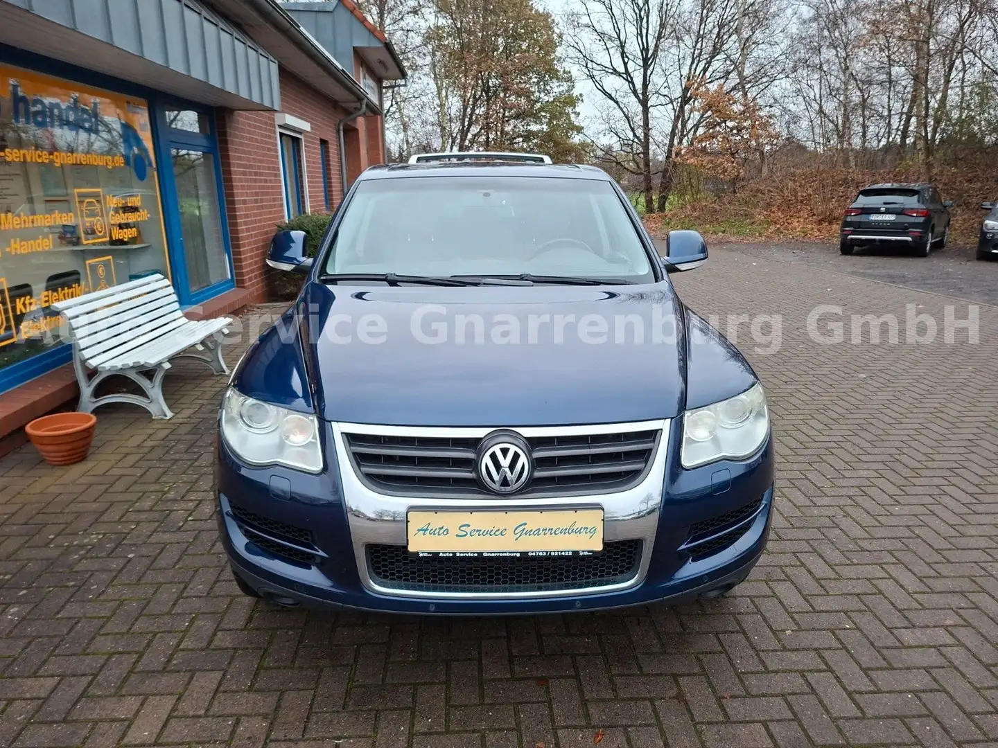 Volkswagen Touareg V6 TDI Leder, AHK, Standheizung, Blau - 2