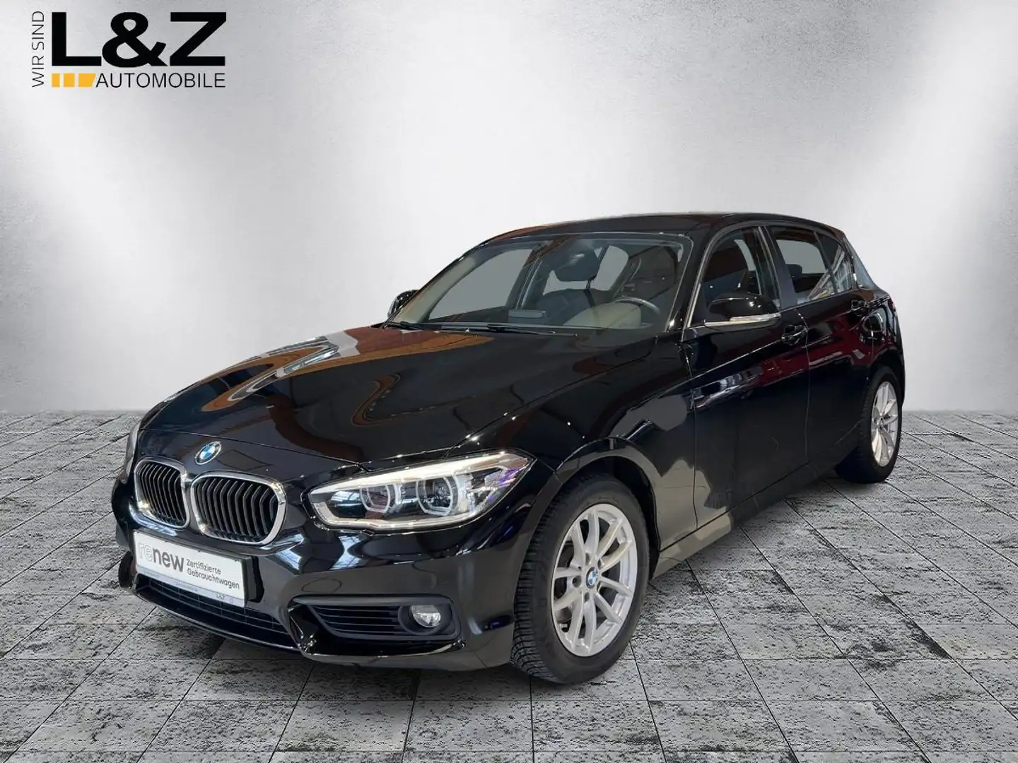 BMW 120 i Advantage *PDC,SHZ,GJR* Noir - 1