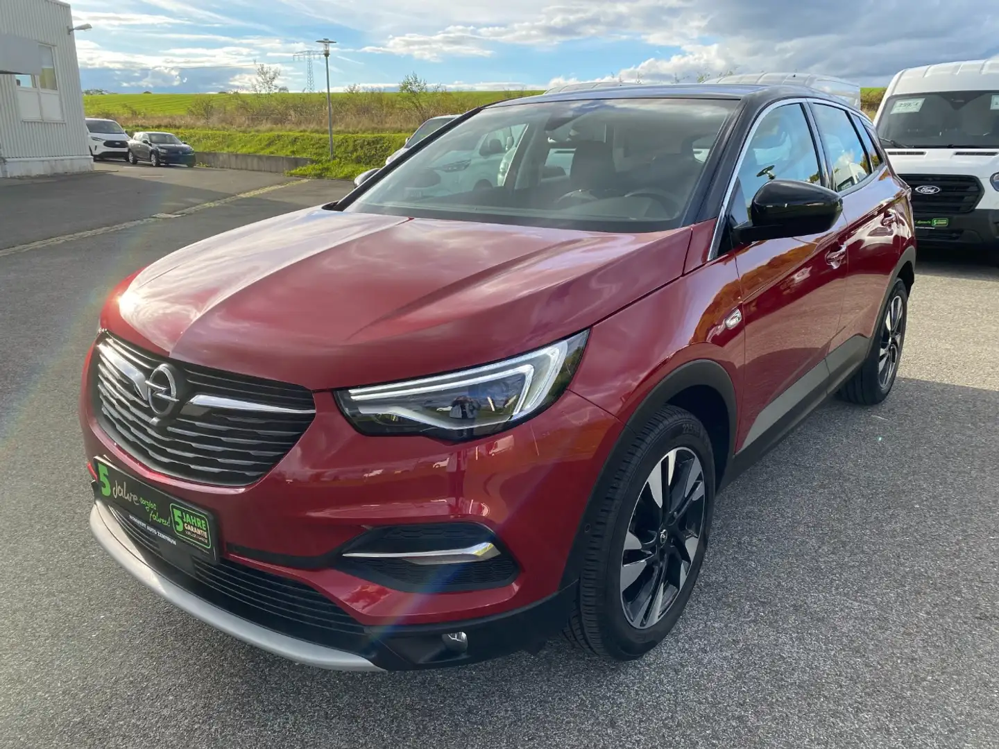 Opel Grandland 1.2 Turbo Elegance *AHK*beh.Lenk*Kamera Rosso - 2