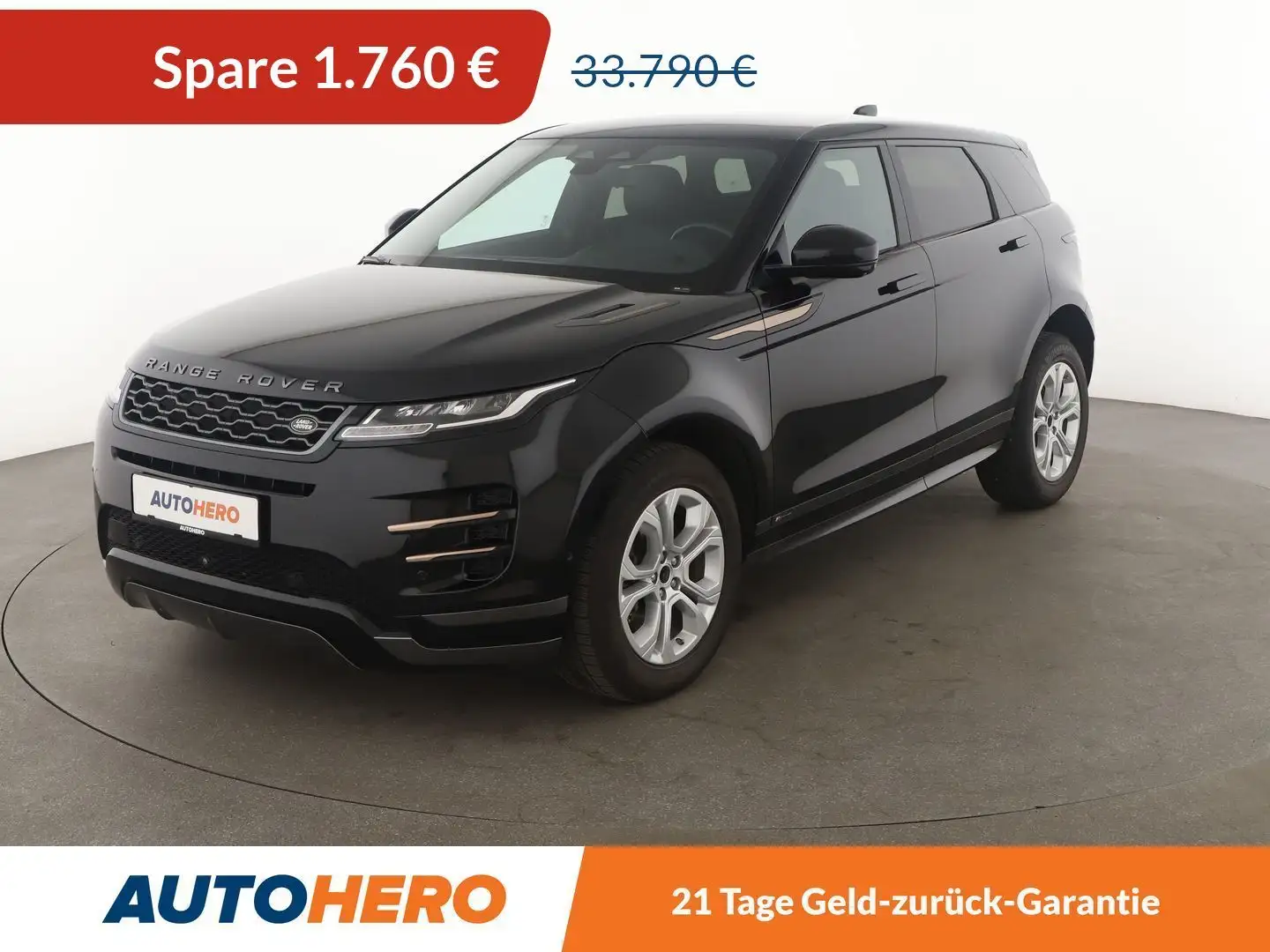 Land Rover Range Rover Evoque D165 Mild-Hybrid R-Dynamic S Aut.*NAVI*ACC*CAM*SHZ Schwarz - 1