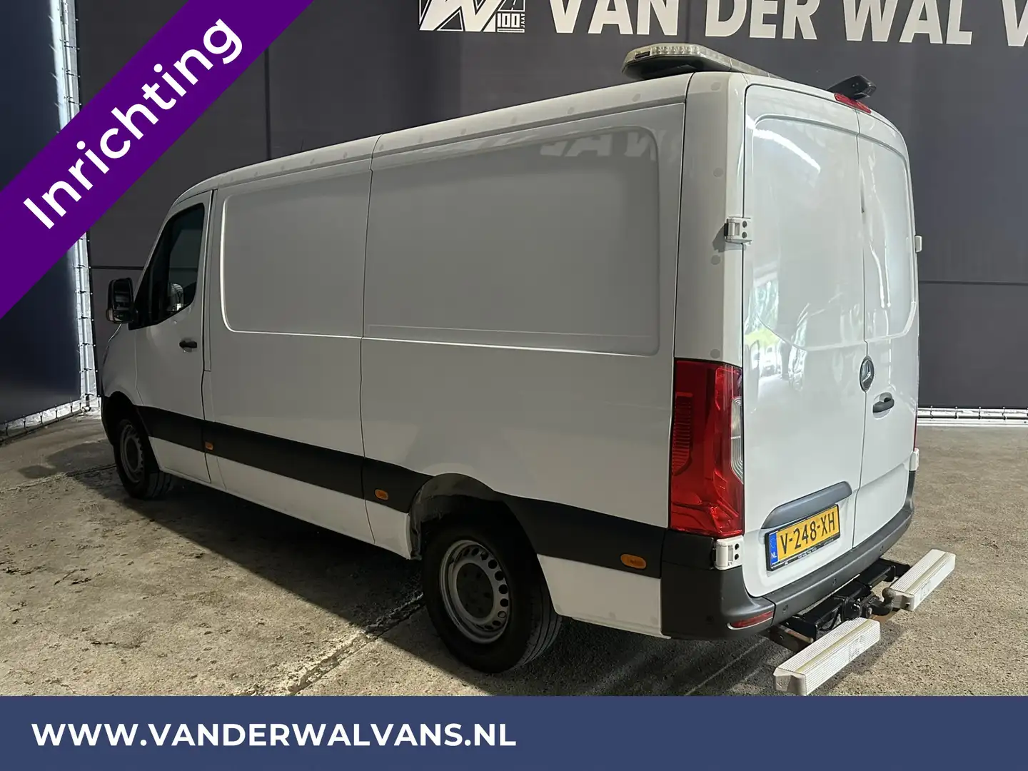 Mercedes-Benz Sprinter 319 CDI 191pk 3.0L V6 L2H1 3500kg Trekhaak Inricht Wit - 2