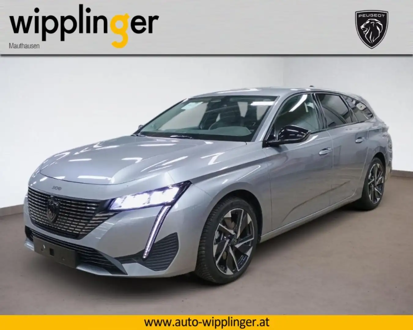 Peugeot 308 SW Allure Hybrid 145 e-DCS6 LP € 35.321,- Gris - 1