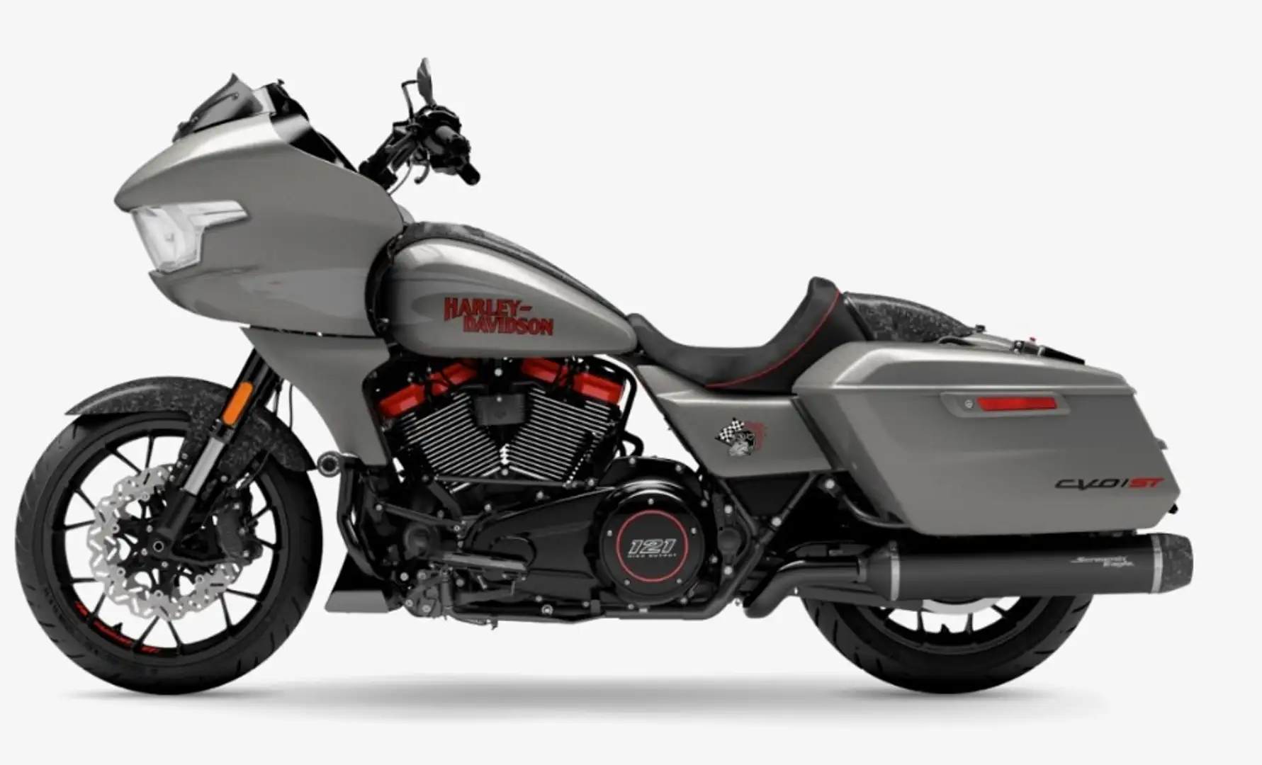 Harley-Davidson Road Glide FLTRXSTSE ST121 CVO Ezüst - 2