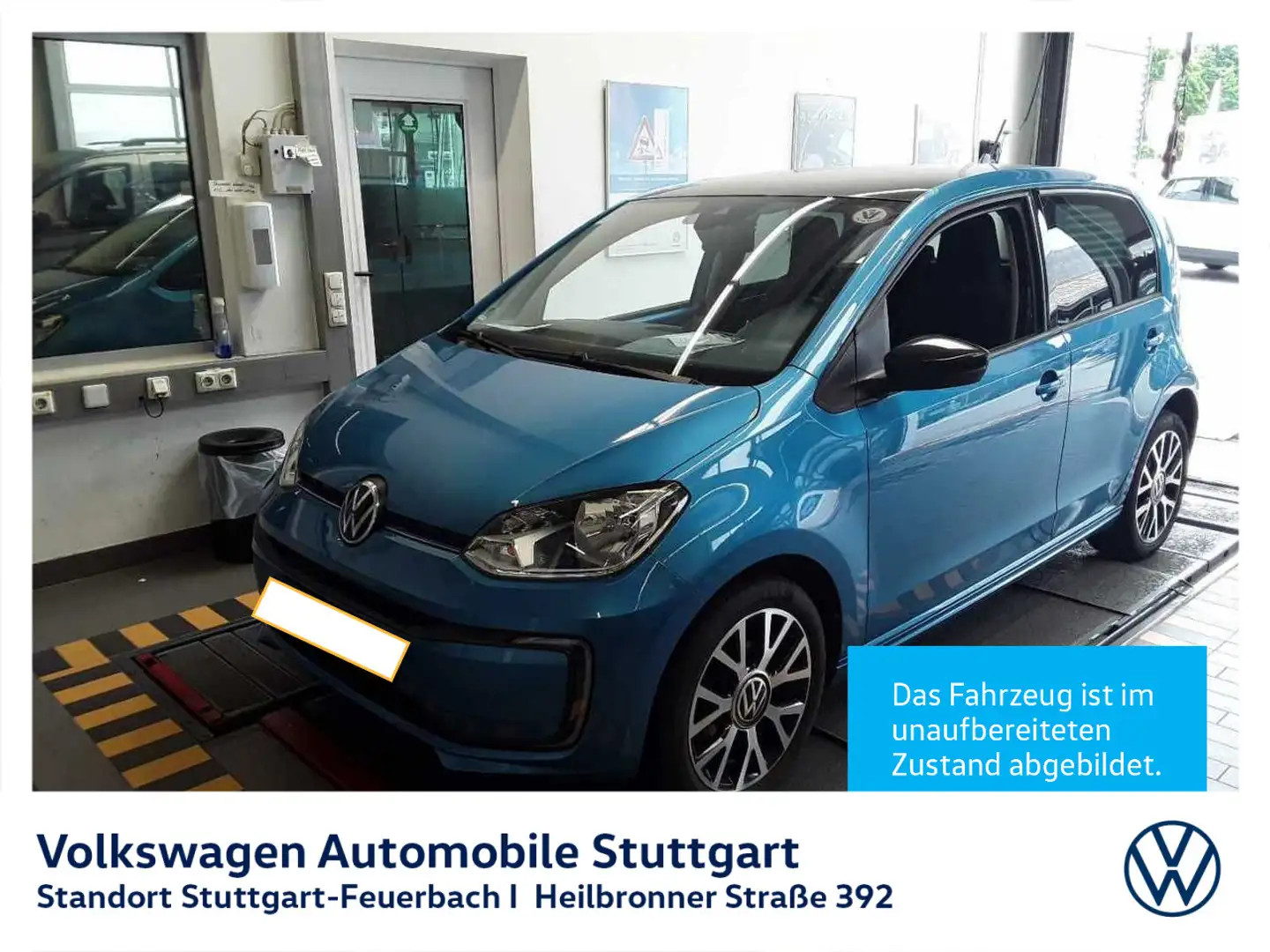 Volkswagen e-up! Kamera Weiß - 1