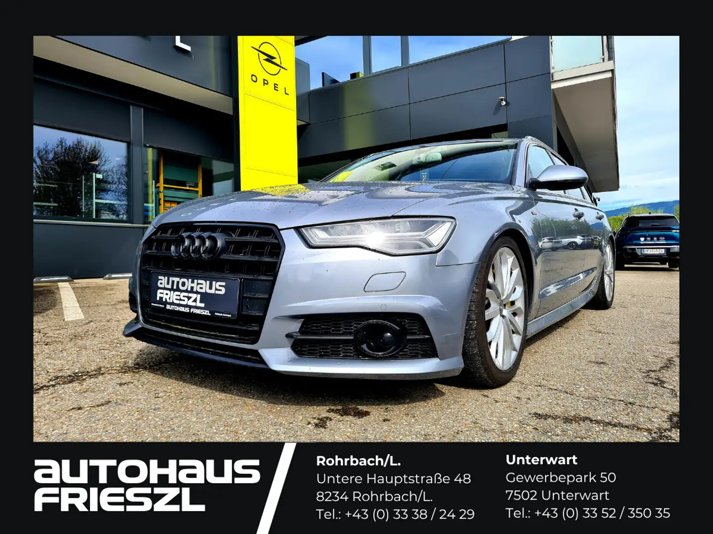 Audi A6 Avant 3,0 TDI clean Diesel S-tronic, AHK Grau - 1