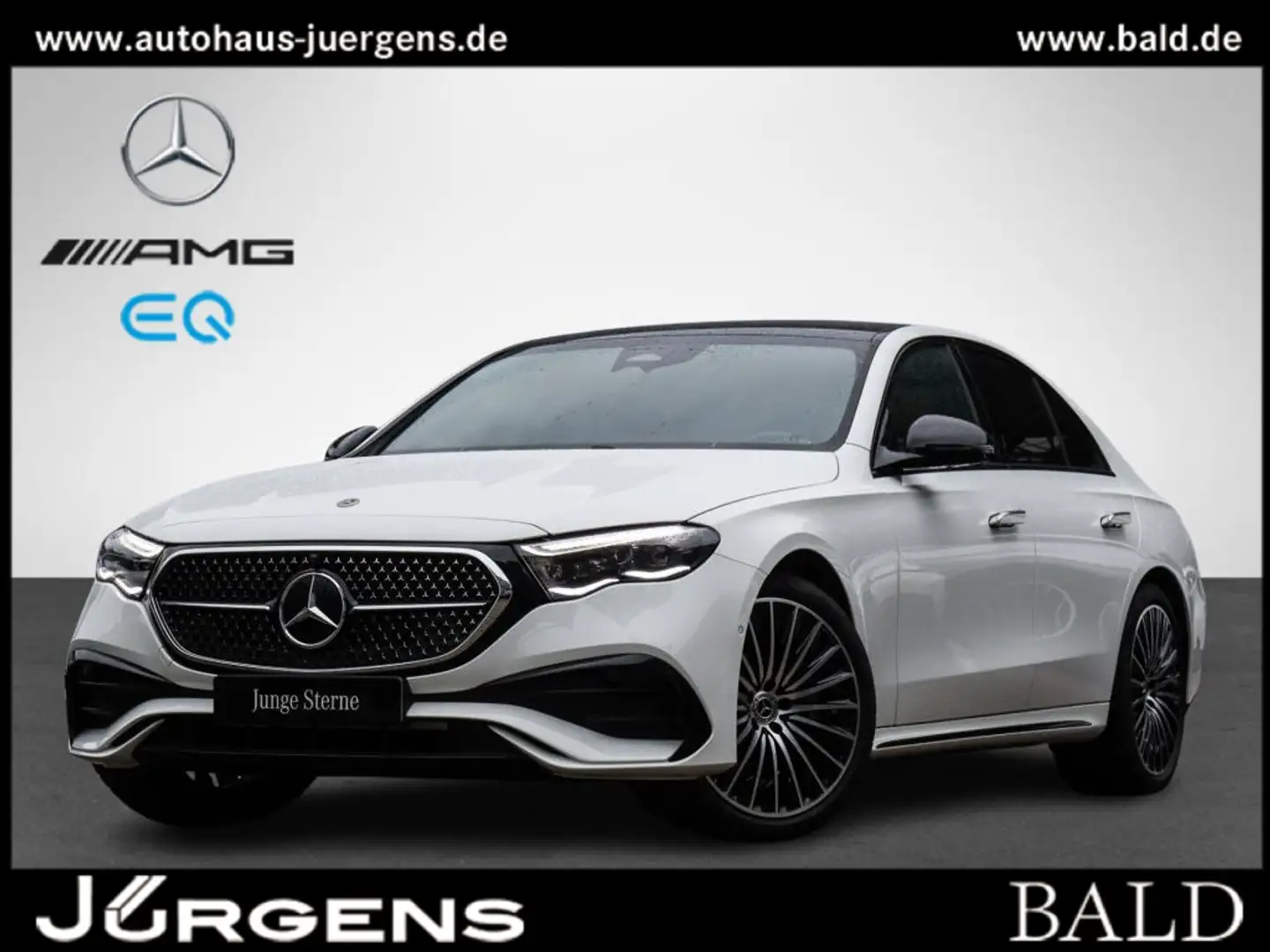 Mercedes-Benz E 200 AMG/Superscreen/Digital/Pano/Burm4D/20" Weiß - 1
