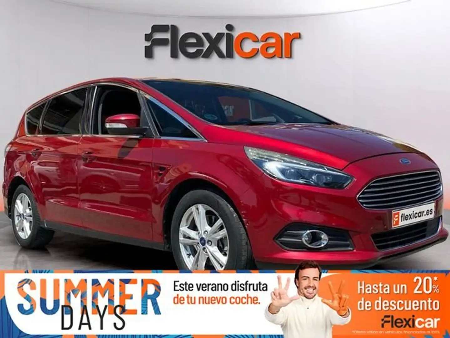 Ford S-Max 2.0+TDCi+110kW+%28150CV%29+Titanium Burdeos - 1